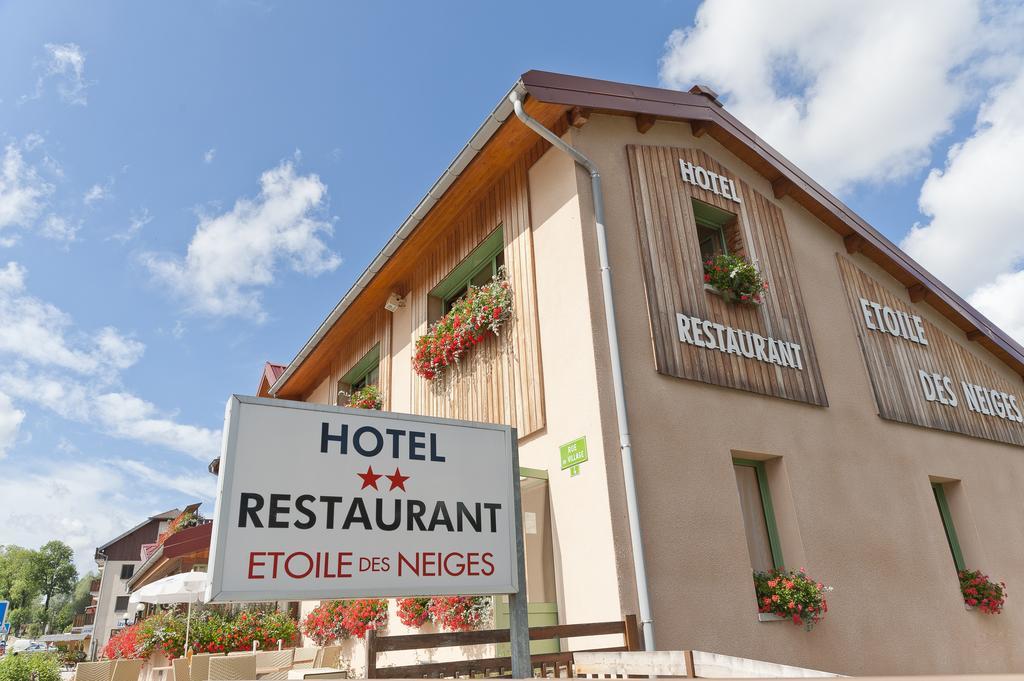 Hotel Etoile des Neiges Métabief Exterior foto